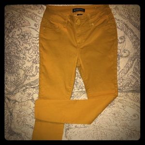 Mustard pants